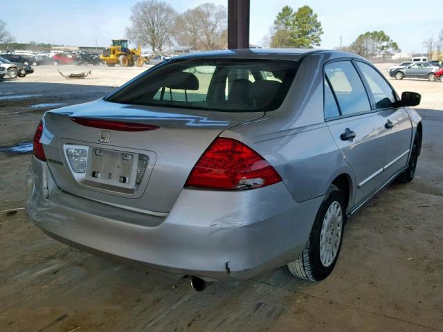 1HGCM56136A116103 - 2006 HONDA ACCORD VAL SILVER photo 4