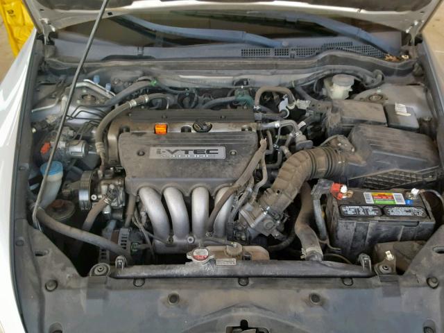 1HGCM56136A116103 - 2006 HONDA ACCORD VAL SILVER photo 7