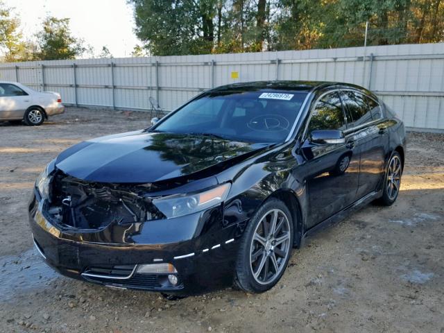 19UUA8F55CA014573 - 2012 ACURA TL BLACK photo 2