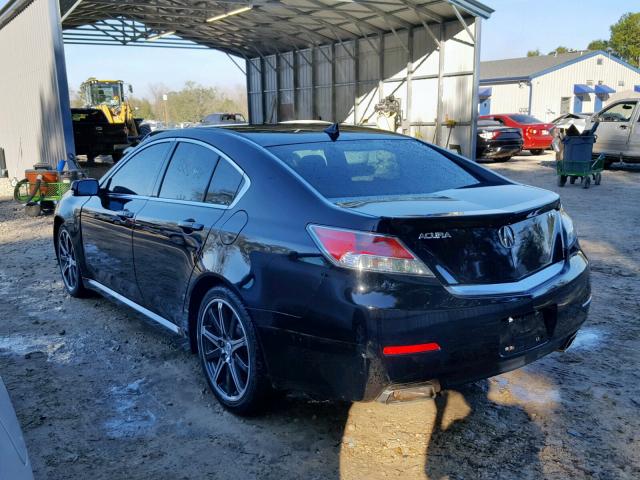 19UUA8F55CA014573 - 2012 ACURA TL BLACK photo 3