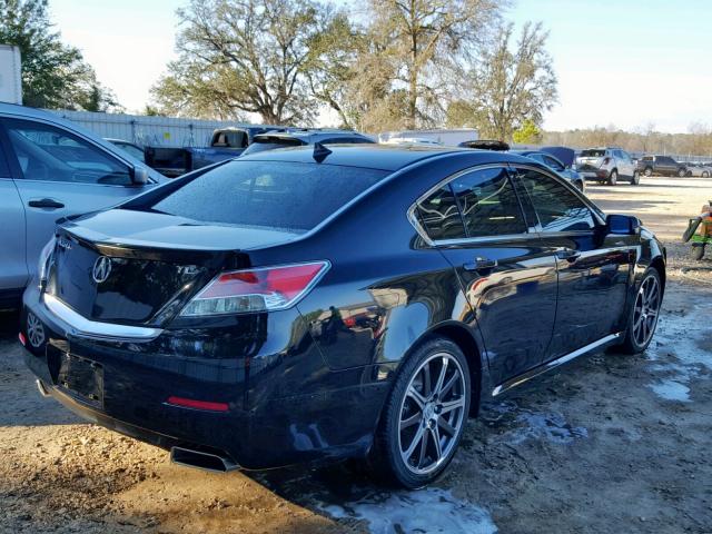 19UUA8F55CA014573 - 2012 ACURA TL BLACK photo 4