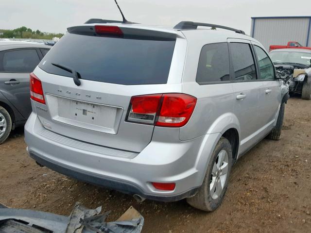 3D4PG1FG1BT567265 - 2011 DODGE JOURNEY MA GRAY photo 4