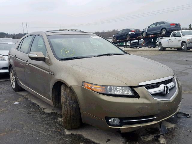 19UUA66248A009222 - 2008 ACURA TL, GOLD - price history, history 