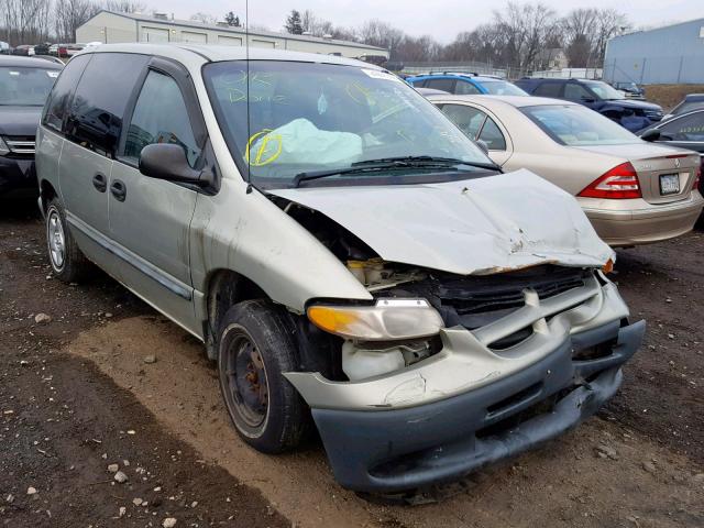 2B4GP25R0YR692711 - 2000 DODGE CARAVAN GREEN photo 1