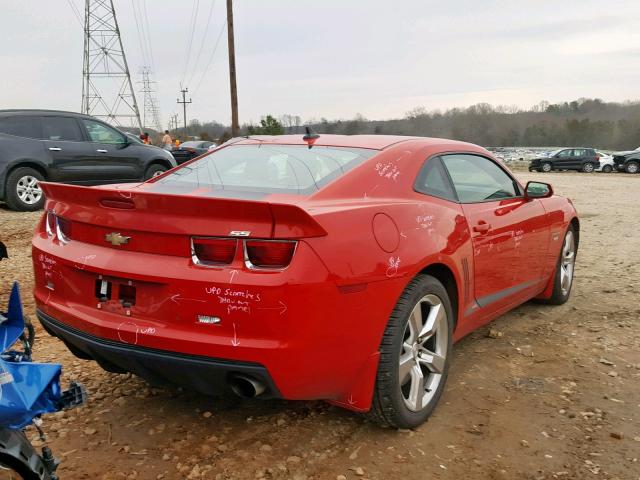 2G1FK1EJ1D9173803 - 2013 CHEVROLET CAMARO 2SS RED photo 4