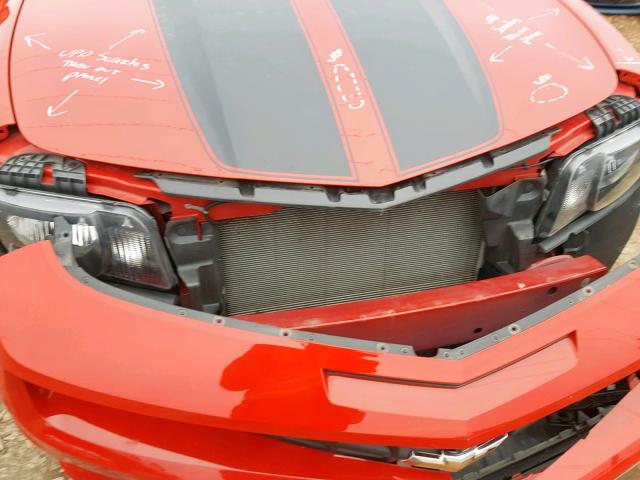 2G1FK1EJ1D9173803 - 2013 CHEVROLET CAMARO 2SS RED photo 9