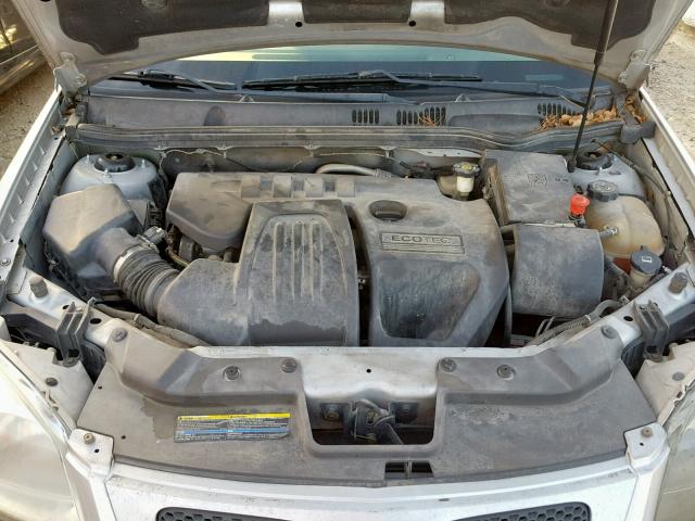1G2AL15F577343908 - 2007 PONTIAC G5 SILVER photo 7