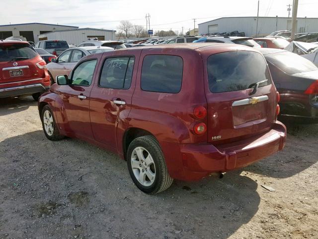 3GNDA23D47S534377 - 2007 CHEVROLET HHR LT MAROON photo 3