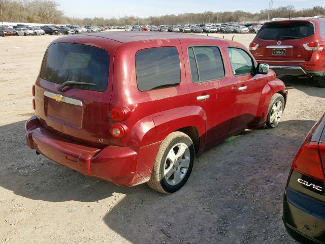 3GNDA23D47S534377 - 2007 CHEVROLET HHR LT MAROON photo 4