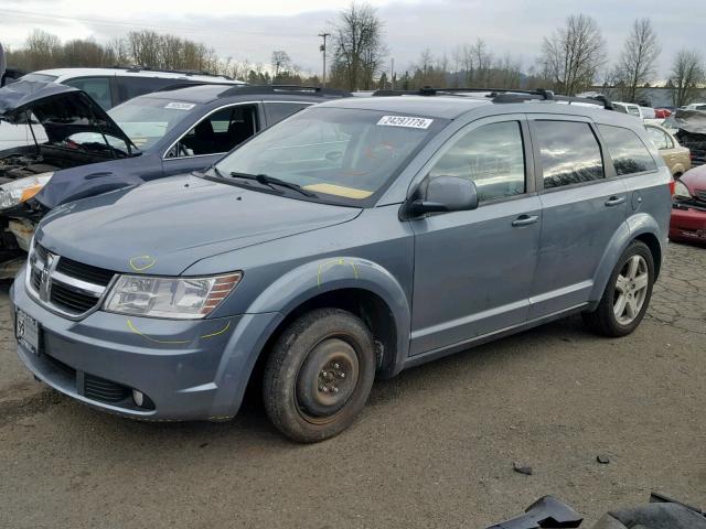 3D4PG5FV7AT187996 - 2010 DODGE JOURNEY SX GRAY photo 2