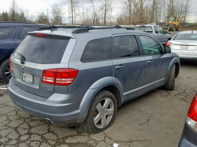 3D4PG5FV7AT187996 - 2010 DODGE JOURNEY SX GRAY photo 4