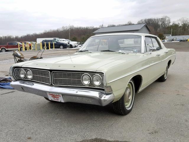 8E56F216210 - 1968 FORD GALAXIE GREEN photo 2