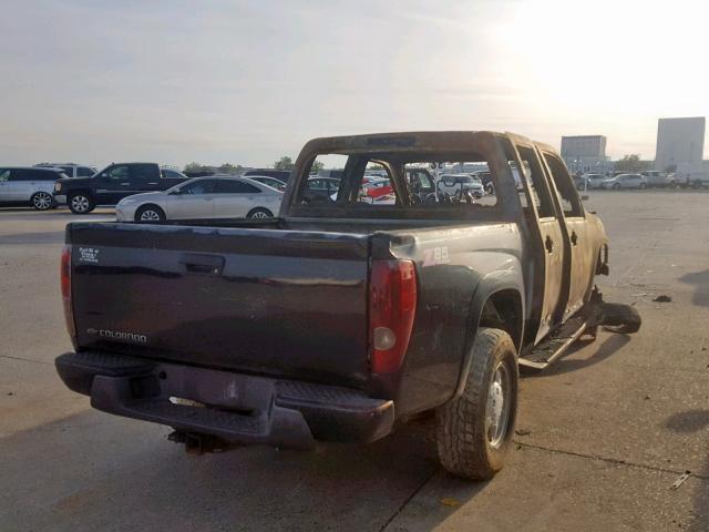 1GCDT136268321806 - 2006 CHEVROLET COLORADO BLACK photo 4