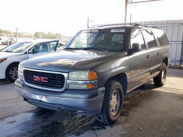 3GKEC16Z02G277775 - 2002 GMC YUKON XL C GRAY photo 2