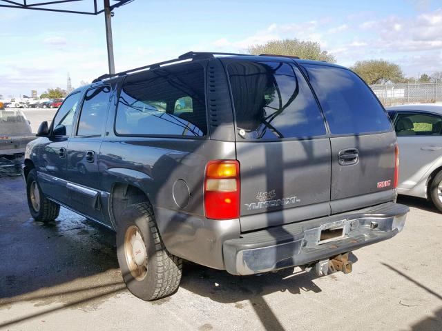 3GKEC16Z02G277775 - 2002 GMC YUKON XL C GRAY photo 3