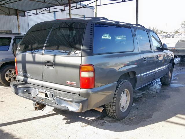 3GKEC16Z02G277775 - 2002 GMC YUKON XL C GRAY photo 4