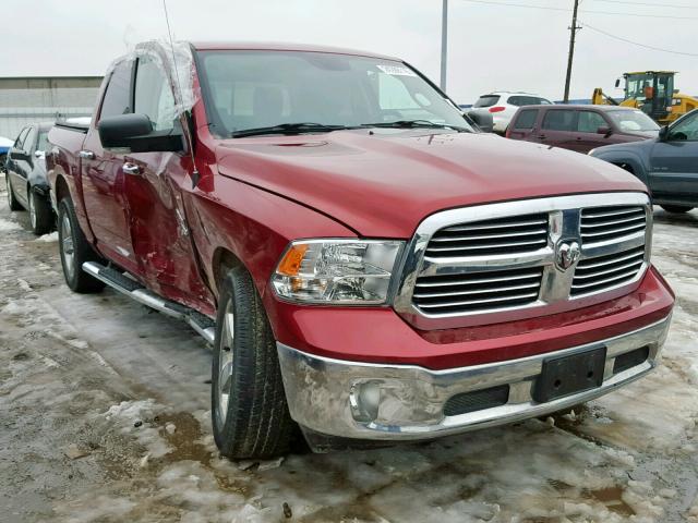 1C6RR7LG1FS741132 - 2015 RAM 1500 SLT MAROON photo 1