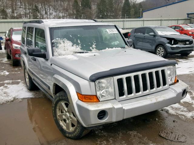 1J8HG48N26C189157 - 2006 JEEP COMMANDER Gümüş foto 1