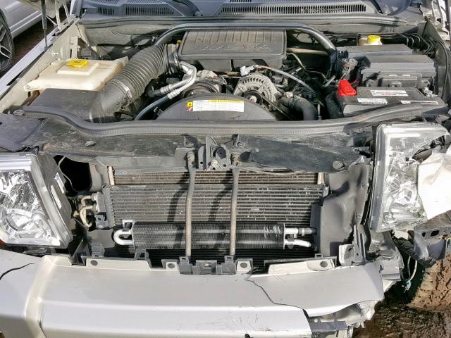 1J8HG48K08C202870 - 2008 JEEP COMMANDER SILVER photo 7