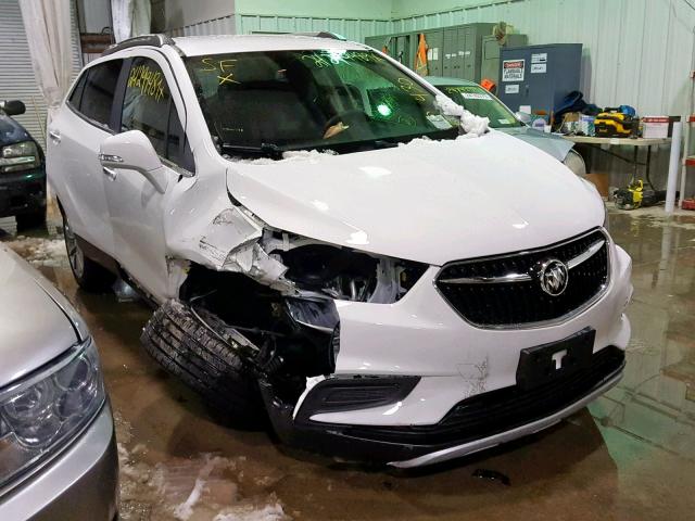 KL4CJASB0KB733682 - 2019 BUICK ENCORE PRE WHITE photo 1