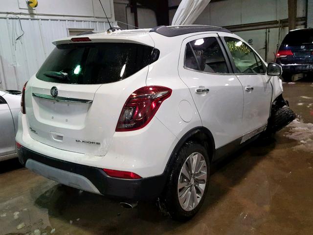 KL4CJASB0KB733682 - 2019 BUICK ENCORE PRE WHITE photo 4