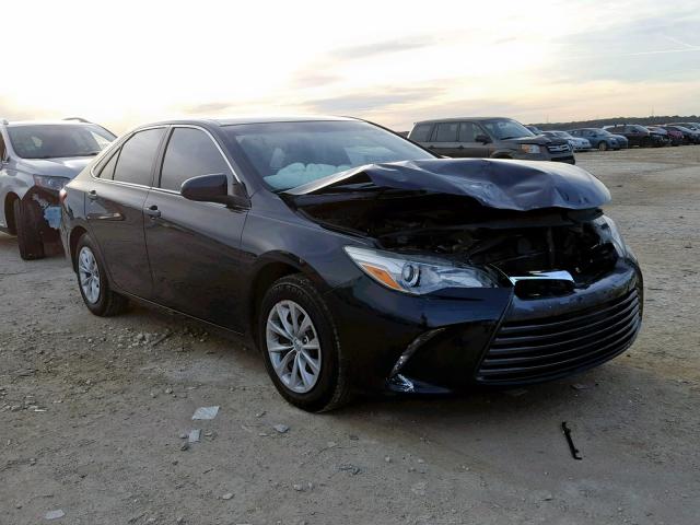 4T4BF1FK7FR452293 - 2015 TOYOTA CAMRY LE BLUE photo 1