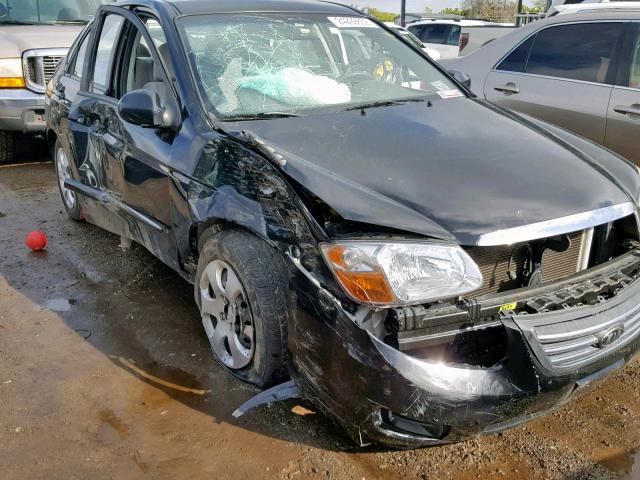 KNAFE122085581608 - 2008 KIA SPECTRA EX BLACK photo 9