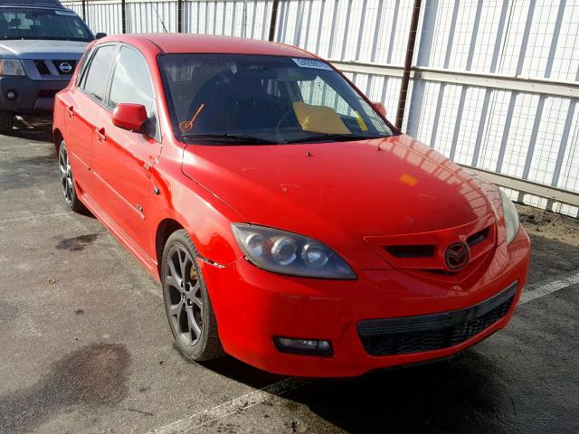 JM1BK143X71646342 - 2007 MAZDA 3 HATCHBAC RED photo 1