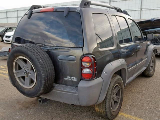 1J4GL38K26W267668 - 2006 JEEP LIBERTY RE BROWN photo 4