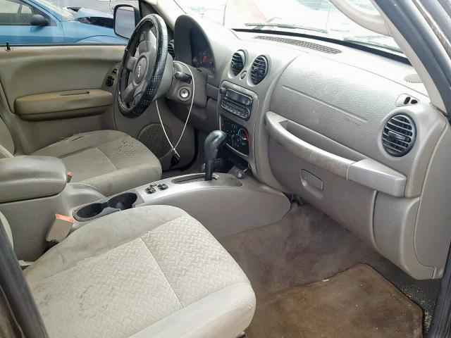 1J4GL38K26W267668 - 2006 JEEP LIBERTY RE BROWN photo 5