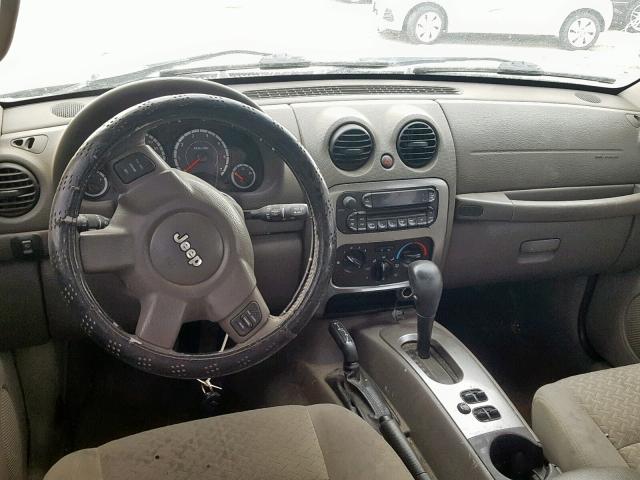 1J4GL38K26W267668 - 2006 JEEP LIBERTY RE BROWN photo 9