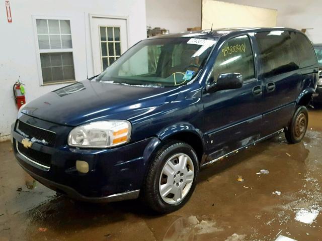 1GNDU23L36D190358 - 2006 CHEVROLET UPLANDER L Mavi foto 2