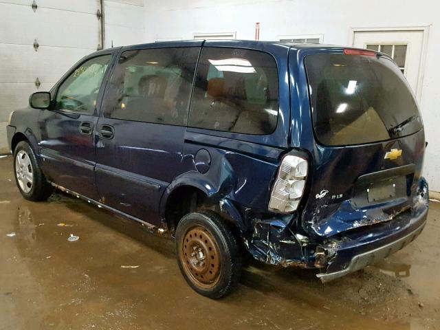 1GNDU23L36D190358 - 2006 CHEVROLET UPLANDER L Mavi foto 3