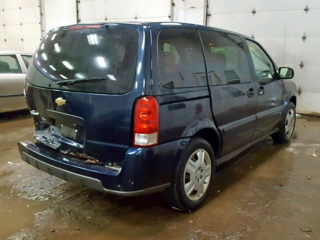 1GNDU23L36D190358 - 2006 CHEVROLET UPLANDER L Mavi foto 4