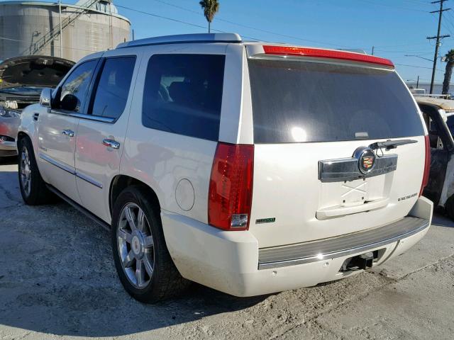 1GYUCCEFXAR217201 - 2010 CADILLAC ESCALADE P WHITE photo 3