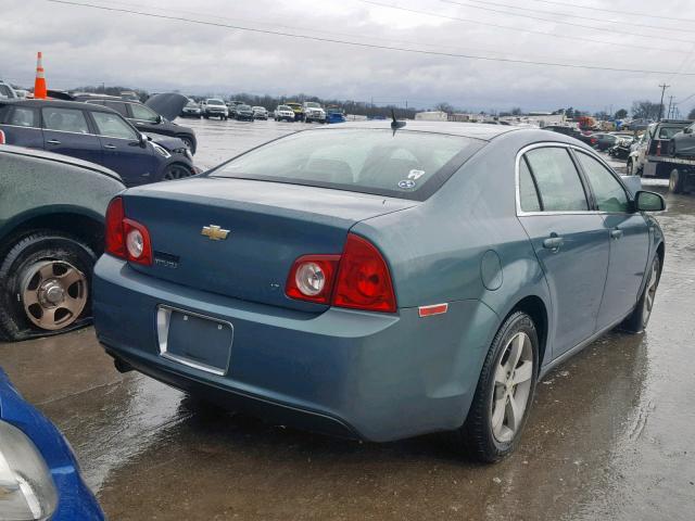 1G1ZJ57B49F260512 - 2009 CHEVROLET MALIBU 2LT GREEN photo 4