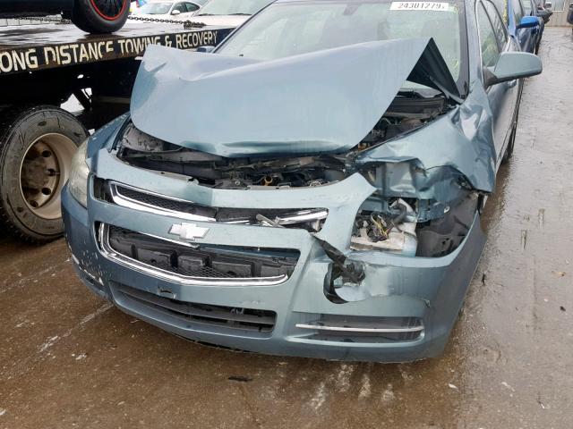 1G1ZJ57B49F260512 - 2009 CHEVROLET MALIBU 2LT GREEN photo 9