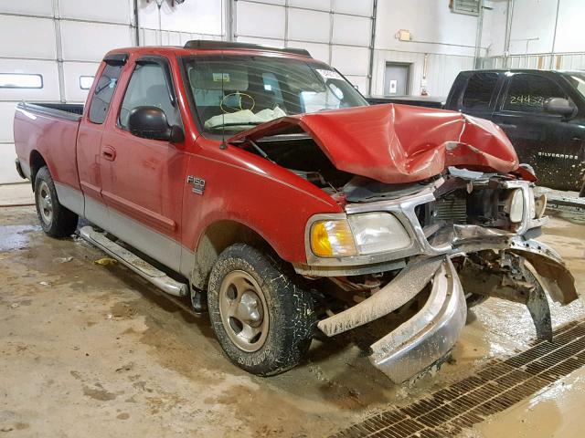 1FTRX17L23NB53401 - 2003 FORD F150 RED photo 1