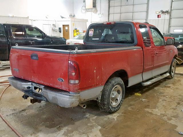 1FTRX17L23NB53401 - 2003 FORD F150 RED photo 4