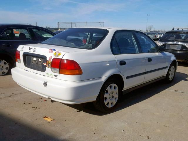 2HGEJ6626WH513385 - 1998 HONDA CIVIC DX WHITE photo 4