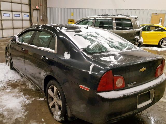 1G1ZC5E11BF108861 - 2011 CHEVROLET MALIBU 1LT 黑色 照片 3