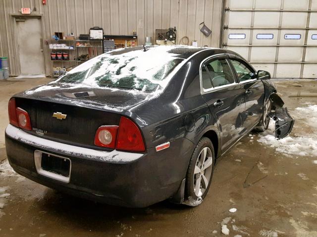 1G1ZC5E11BF108861 - 2011 CHEVROLET MALIBU 1LT 黑色 照片 4