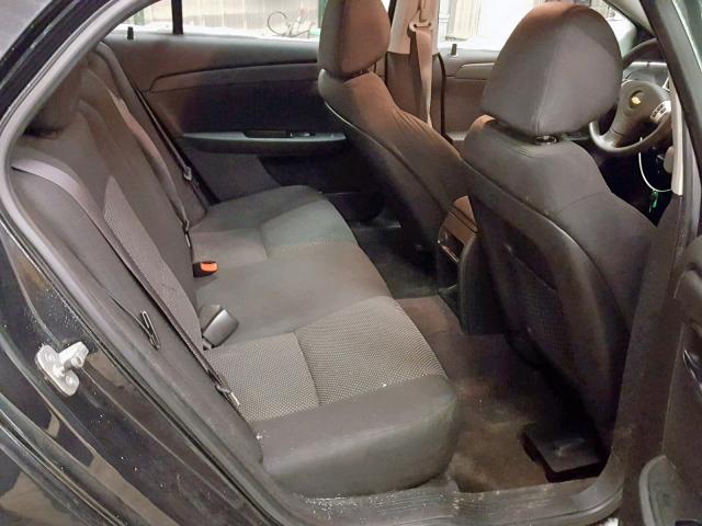 1G1ZC5E11BF108861 - 2011 CHEVROLET MALIBU 1LT 黑色 照片 6