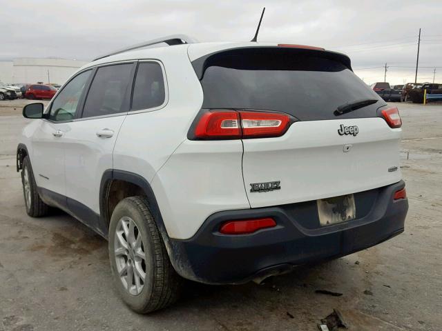 1C4PJLCB0FW547494 - 2015 JEEP CHEROKEE L WHITE photo 3