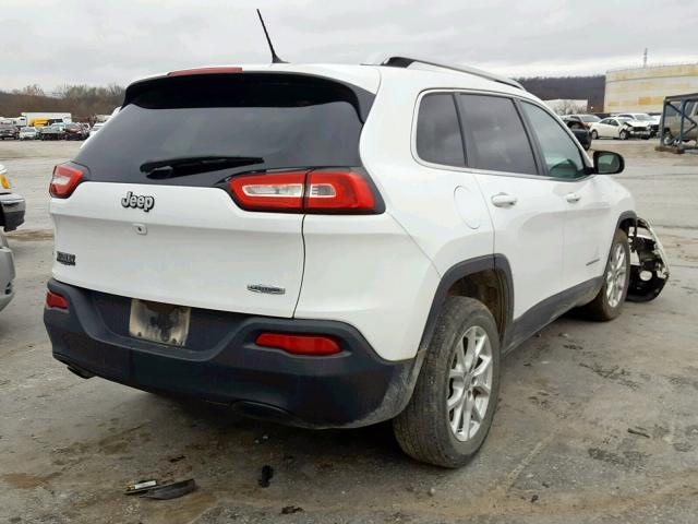 1C4PJLCB0FW547494 - 2015 JEEP CHEROKEE L WHITE photo 4