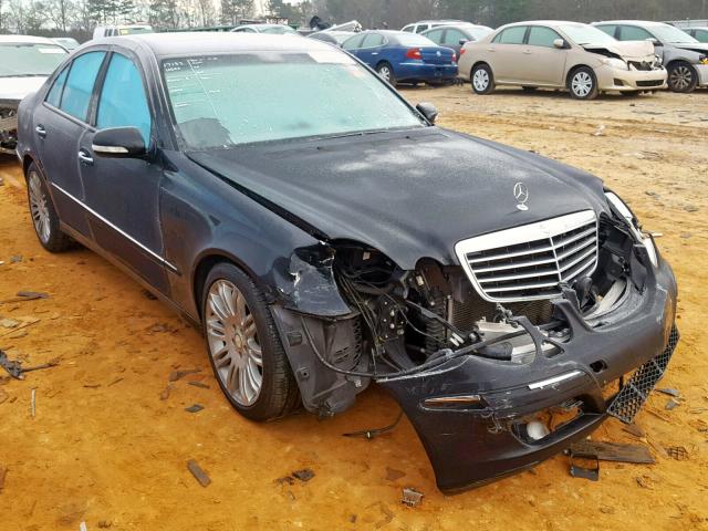 WDBUF56X38B356894 - 2008 MERCEDES-BENZ E 350 BLACK photo 1