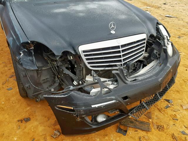 WDBUF56X38B356894 - 2008 MERCEDES-BENZ E 350 BLACK photo 9