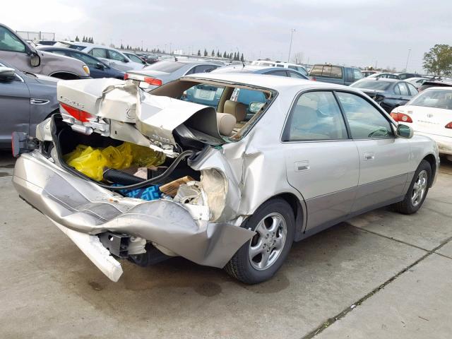 JT8BF22G2V0056704 - 1997 LEXUS ES 300 BEIGE photo 4