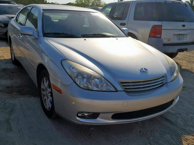 JTHBA30G940008722 - 2004 LEXUS ES 330 SILVER photo 1