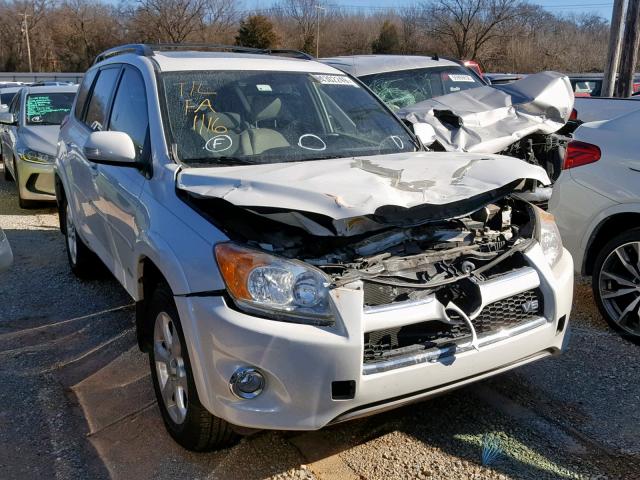 JTMYK4DV1A5026623 - 2010 TOYOTA RAV4 LIMIT WHITE photo 1